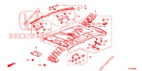 DACHVERKLEIDUNG  für Honda JAZZ 1.2 ELEGANCE 5 Türen 5 gang-Schaltgetriebe 2013