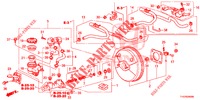 HAUPTBREMSZYLINDER/MASTER POWER (LH) für Honda JAZZ 1.2 ELEGANCE 5 Türen 5 gang-Schaltgetriebe 2013