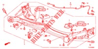 HINTERRADACHSE  für Honda JAZZ 1.2 ELEGANCE 5 Türen 5 gang-Schaltgetriebe 2013