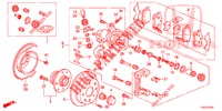 HINTERRADBREMSE (DISQUE) für Honda JAZZ 1.2 ELEGANCE 5 Türen 5 gang-Schaltgetriebe 2013