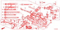 KABELBAUM(1)  für Honda JAZZ 1.2 ELEGANCE 5 Türen 5 gang-Schaltgetriebe 2013