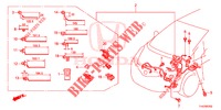 KABELBAUM (LH) (2) für Honda JAZZ 1.2 ELEGANCE 5 Türen 5 gang-Schaltgetriebe 2013