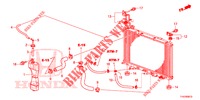KUEHLERSCHLAUCH/RESERVETANK  für Honda JAZZ 1.2 ELEGANCE 5 Türen 5 gang-Schaltgetriebe 2013
