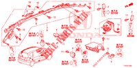 SRS EINHEIT (LH) für Honda JAZZ 1.2 ELEGANCE 5 Türen 5 gang-Schaltgetriebe 2013