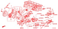 WASSERPUMPE/THERMOSTAT  für Honda JAZZ 1.2 ELEGANCE 5 Türen 5 gang-Schaltgetriebe 2013