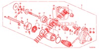 ANLASSERKOMPONENTE (DENSO) für Honda JAZZ 1.2 ELEGANCE LSH 5 Türen 5 gang-Schaltgetriebe 2013