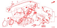 ANTENNE/LAUTSPRECHER  für Honda JAZZ 1.2 ELEGANCE LSH 5 Türen 5 gang-Schaltgetriebe 2013