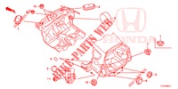 GUMMITUELLE (ARRIERE) für Honda JAZZ 1.2 ELEGANCE LSH 5 Türen 5 gang-Schaltgetriebe 2013