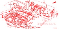 INSTRUMENTENBRETT, OBEN (LH) für Honda JAZZ 1.2 ELEGANCE LSH 5 Türen 5 gang-Schaltgetriebe 2013
