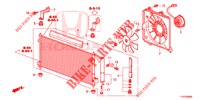 KLIMAANLAGE (CONDENSATEUR) für Honda JAZZ 1.2 ELEGANCE LSH 5 Türen 5 gang-Schaltgetriebe 2013