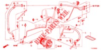 KLIMAANLAGE (FLEXIBLES/TUYAUX) (LH) für Honda JAZZ 1.2 ELEGANCE LSH 5 Türen 5 gang-Schaltgetriebe 2013