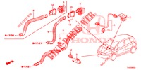 KLIMAANLAGE (SENSEUR/CLIMATISEUR D'AIR AUTOMATIQUE) für Honda JAZZ 1.2 ELEGANCE LSH 5 Türen 5 gang-Schaltgetriebe 2013