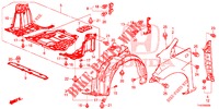 KOTFLUEGEL, VORNE  für Honda JAZZ 1.2 ELEGANCE LSH 5 Türen 5 gang-Schaltgetriebe 2013