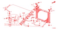 KUEHLERSCHLAUCH/RESERVETANK  für Honda JAZZ 1.2 ELEGANCE LSH 5 Türen 5 gang-Schaltgetriebe 2013