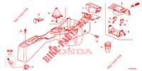 MITTLERE KONSOLE  für Honda JAZZ 1.2 ELEGANCE LSH 5 Türen 5 gang-Schaltgetriebe 2013