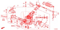 SERVOLENKGETRIEBE (LH) für Honda JAZZ 1.2 ELEGANCE LSH 5 Türen 5 gang-Schaltgetriebe 2013