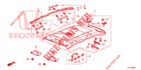 DACHVERKLEIDUNG  für Honda JAZZ 1.2 LSI 5 Türen 5 gang-Schaltgetriebe 2013