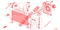 KLIMAANLAGE (CONDENSATEUR) für Honda JAZZ 1.2 LSI 5 Türen 5 gang-Schaltgetriebe 2013