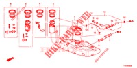 KRAFTSTOFFTANK  für Honda JAZZ 1.2 LSI 5 Türen 5 gang-Schaltgetriebe 2013