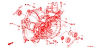 KUPPLUNGSGEHAEUSE (2) für Honda JAZZ 1.2 LSI 5 Türen 5 gang-Schaltgetriebe 2013