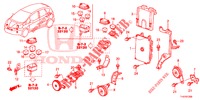 STEUERGERAT (COMPARTIMENT MOTEUR) (LH) für Honda JAZZ 1.2 LSI 5 Türen 5 gang-Schaltgetriebe 2013