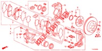 VORDERRADBREMSE  für Honda JAZZ 1.2 LSI 5 Türen 5 gang-Schaltgetriebe 2013