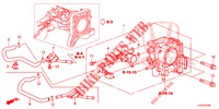 DROSSELKLAPPENGEHAEUSE('84,'85)  für Honda JAZZ 1.2 S 5 Türen 5 gang-Schaltgetriebe 2013