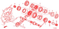 HAUPTWELLE  für Honda JAZZ 1.2 S 5 Türen 5 gang-Schaltgetriebe 2013