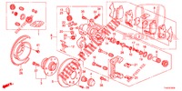 HINTERRADBREMSE (DISQUE) für Honda JAZZ 1.2 S 5 Türen 5 gang-Schaltgetriebe 2013