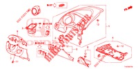 INSTRUMENT, ZIERSTUECK (COTE DE CONDUCTEUR) (LH) für Honda JAZZ 1.2 S 5 Türen 5 gang-Schaltgetriebe 2013