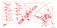 KABELBAUM (LH) (2) für Honda JAZZ 1.2 S 5 Türen 5 gang-Schaltgetriebe 2013