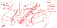 KABELBAUM (LH) (6) für Honda JAZZ 1.2 S 5 Türen 5 gang-Schaltgetriebe 2013