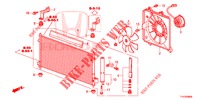KLIMAANLAGE (CONDENSATEUR) für Honda JAZZ 1.2 S 5 Türen 5 gang-Schaltgetriebe 2013
