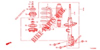 STOSSDAEMPFER, VORNE  für Honda JAZZ 1.2 S 5 Türen 5 gang-Schaltgetriebe 2013