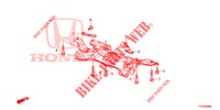 VORDERER HILFSRAHMEN  für Honda JAZZ 1.2 S 5 Türen 5 gang-Schaltgetriebe 2013