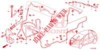 WINDSCHUTZSCHEIBENWASCHER (2D)  für Honda JAZZ 1.2 S 5 Türen 5 gang-Schaltgetriebe 2013