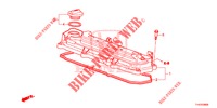 ZYLINDERKOPFDECKEL  für Honda JAZZ 1.2 S 5 Türen 5 gang-Schaltgetriebe 2013
