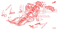 BODENMATTE/ISOLATOR  für Honda JAZZ 1.2 LSH 5 Türen 5 gang-Schaltgetriebe 2014
