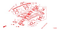 DACHVERKLEIDUNG  für Honda JAZZ 1.2 LSH 5 Türen 5 gang-Schaltgetriebe 2014