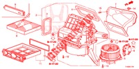 HEIZGEBLAESE (LH) für Honda JAZZ 1.2 LSH 5 Türen 5 gang-Schaltgetriebe 2014