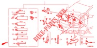 KABELBAUM (LH) (1) für Honda JAZZ 1.2 LSH 5 Türen 5 gang-Schaltgetriebe 2014