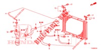 KUEHLERSCHLAUCH/RESERVETANK  für Honda JAZZ 1.2 LSH 5 Türen 5 gang-Schaltgetriebe 2014