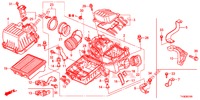 LUFTFILTER (1) für Honda JAZZ 1.2 LSH 5 Türen 5 gang-Schaltgetriebe 2014