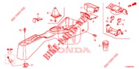 MITTLERE KONSOLE  für Honda JAZZ 1.2 LSH 5 Türen 5 gang-Schaltgetriebe 2014