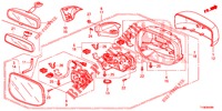 SPIEGEL/SCHIEBEDACH (COMMANDE A DISTANCE) für Honda JAZZ 1.2 LSH 5 Türen 5 gang-Schaltgetriebe 2014