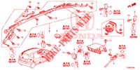 SRS EINHEIT (LH) für Honda JAZZ 1.2 LSH 5 Türen 5 gang-Schaltgetriebe 2014