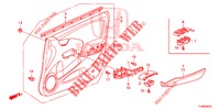 TUERVERKLEIDUNG, VORNE (LH) für Honda JAZZ 1.2 LSH 5 Türen 5 gang-Schaltgetriebe 2014