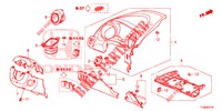 INSTRUMENT, ZIERSTUECK (COTE DE CONDUCTEUR) (LH) für Honda JAZZ 1.2 LSI 5 Türen 5 gang-Schaltgetriebe 2014