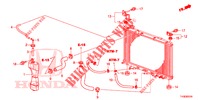 KUEHLERSCHLAUCH/RESERVETANK  für Honda JAZZ 1.2 LSI 5 Türen 5 gang-Schaltgetriebe 2014