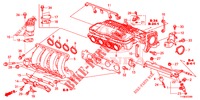VERGASERISOLIERUNG/ ANSAUGKRUEMMER  für Honda JAZZ 1.2 LSI 5 Türen 5 gang-Schaltgetriebe 2014